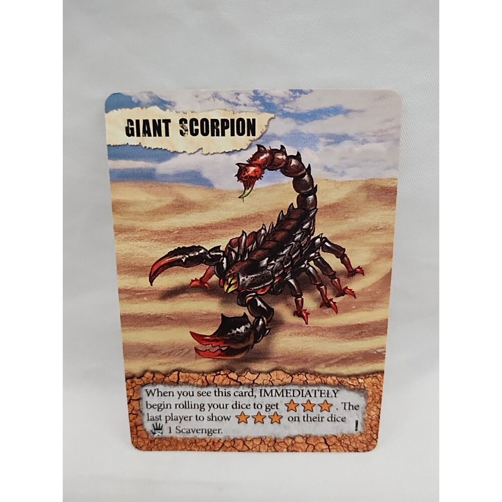 Remnants Giant Scorpion Board Game Promo Card